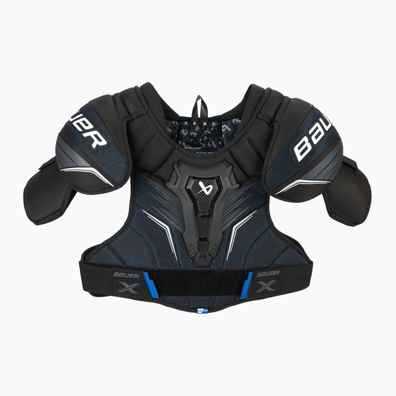 Наплічники хокейні Bauer X Shoulder Pad Sr black/blue