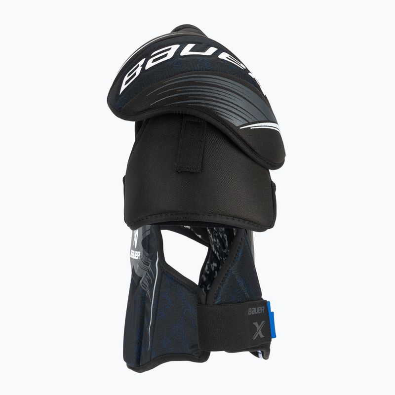 Наплічники хокейні Bauer X Shoulder Pad Sr black/blue 3