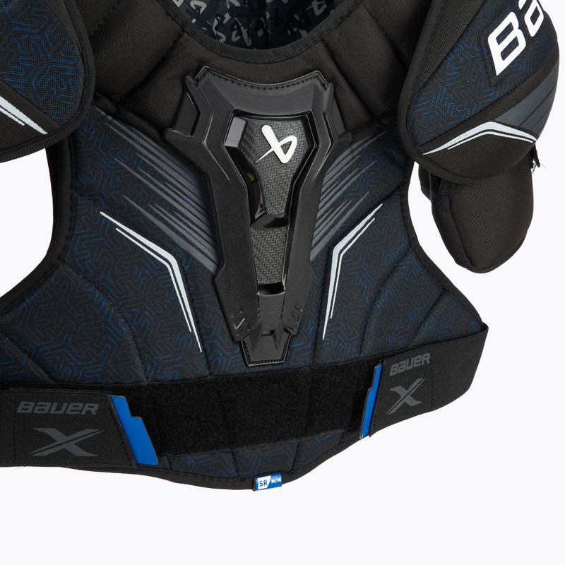Наплічники хокейні Bauer X Shoulder Pad Sr black/blue 4