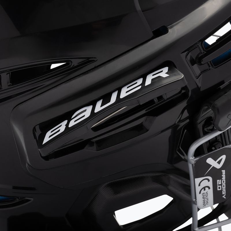 Шолом хокейний дитячий Bauer Prodigy 2.0-Helmet-Combo black 8