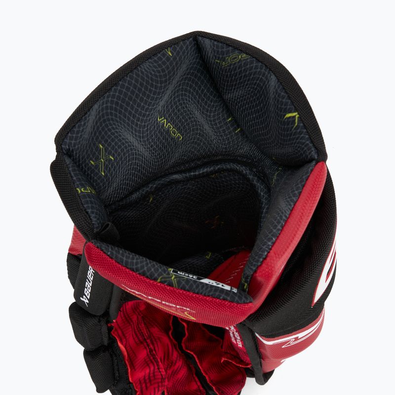 Рукавиці хокейні Bauer Vapor Fly40 Sr black/red 7