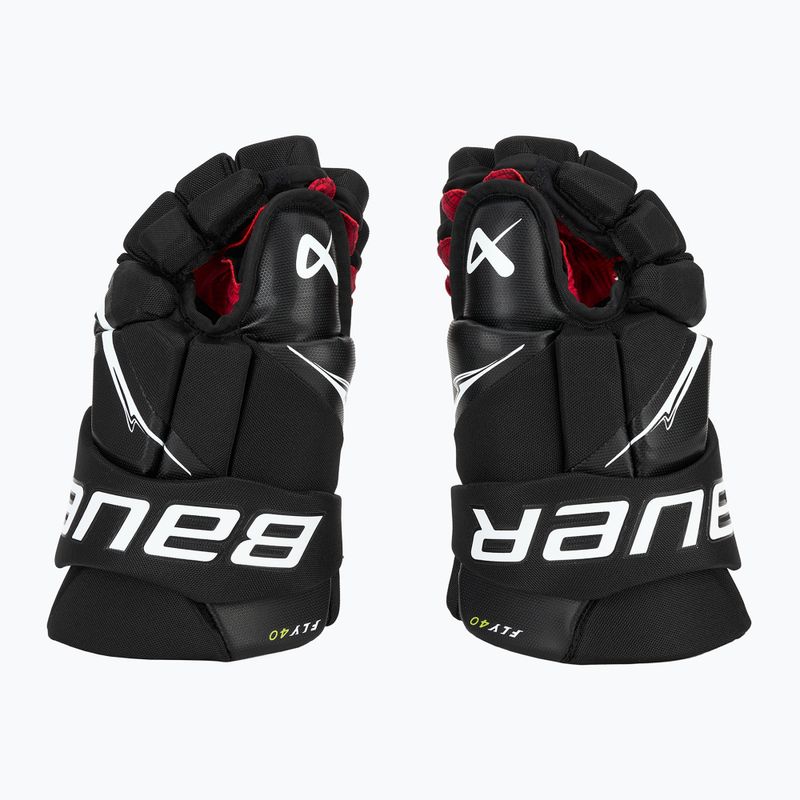 Рукавиці хокейні Bauer Vapor Fly40 Sr black/white 4