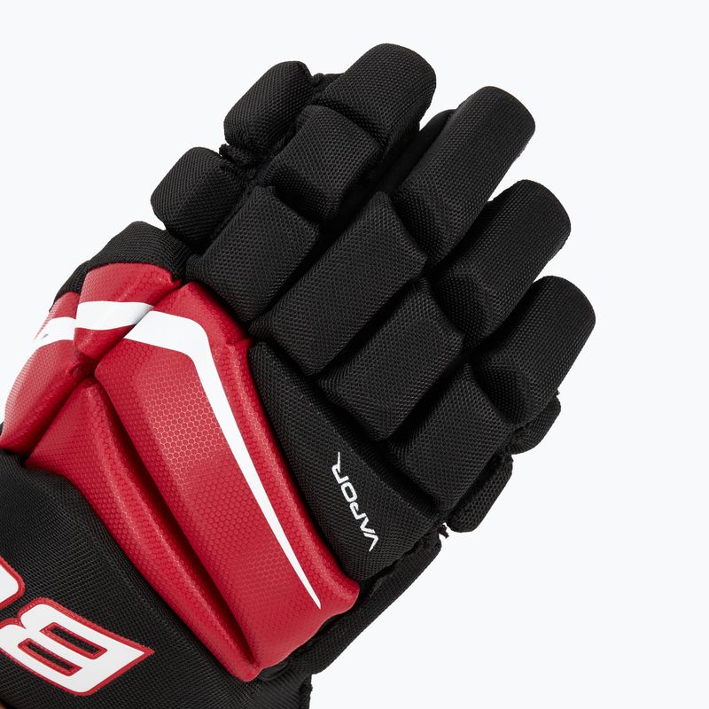 Рукавиці хокейні дитячі Bauer Vapor Fly40 Jr black/red 5