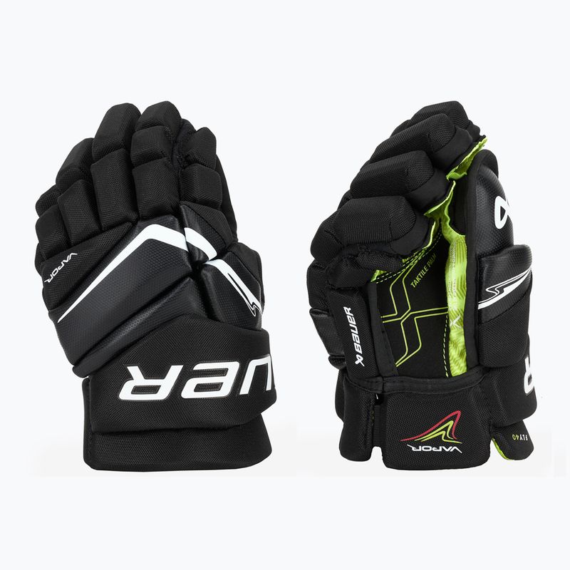 Дитячі хокейні рукавички Bauer Vapor Fly40 Jr black/white