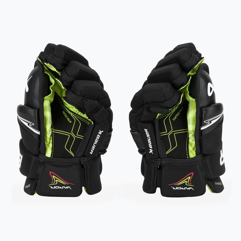 Рукавиці хокейні дитячі Bauer Vapor Fly40 Jr black/white 3