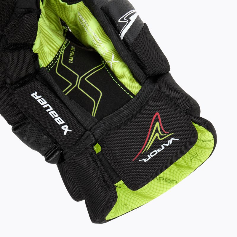 Дитячі хокейні рукавички Bauer Vapor Fly40 Jr black/white 6