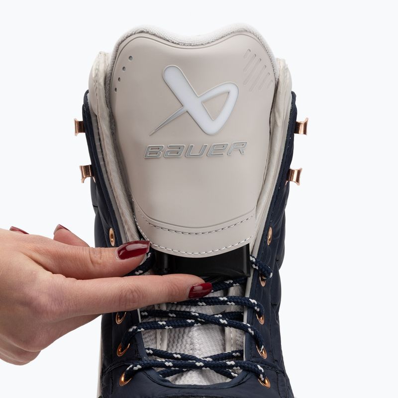 Хокейні ковзани Bauer Radiant Heated Sr white/black 11