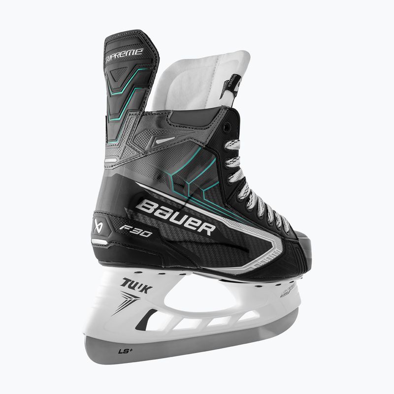 Ковзани хокейні чоловічі Bauer Supreme F30 Skate-Sr black/black 3