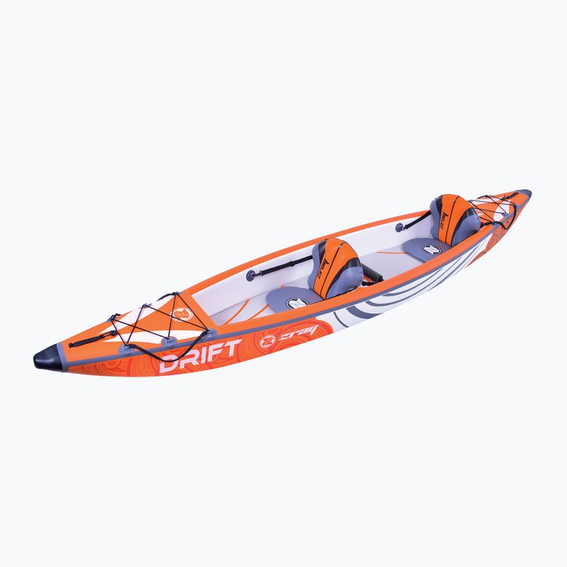 Байдарка надувна 2-місна ZRAY Drift 14'0" white/orange 3