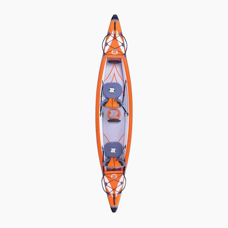 Байдарка надувна 2-місна ZRAY Drift 14'0" white/orange 2