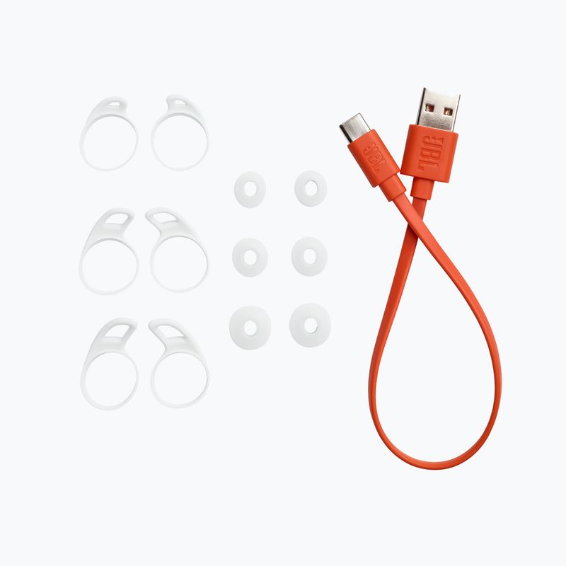 Навушники бездротові JBL Reflect Aero білі JBLREFAERWHT 4