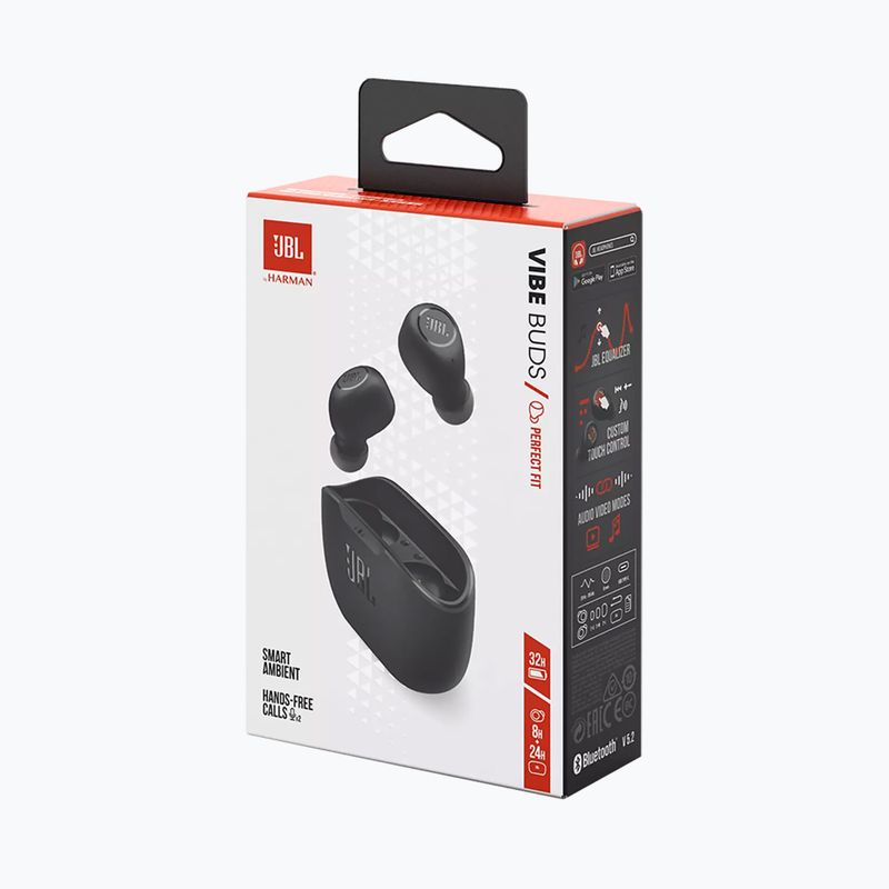 Навушники бездротові JBL Vibe 100 чорні 9