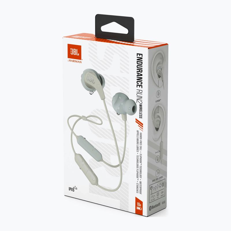 Бездротові навушники JBL Endurance Run 2 BT білий JBLENDURUN2BTWHT 5