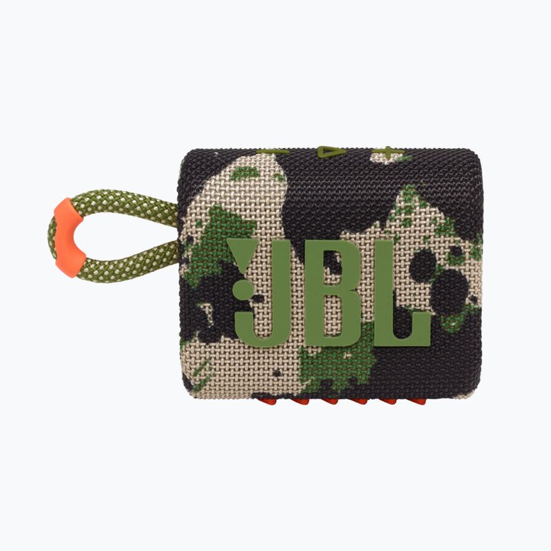 Колонка мобільна JBL GO 3 зелена JBLGO3SQUAD 2