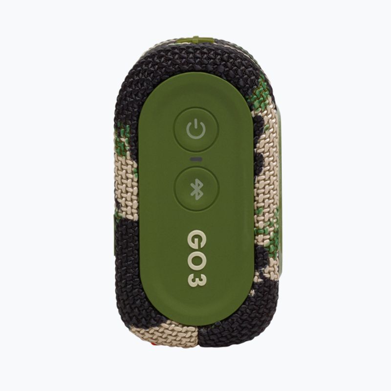 Колонка мобільна JBL GO 3 зелена JBLGO3SQUAD 9
