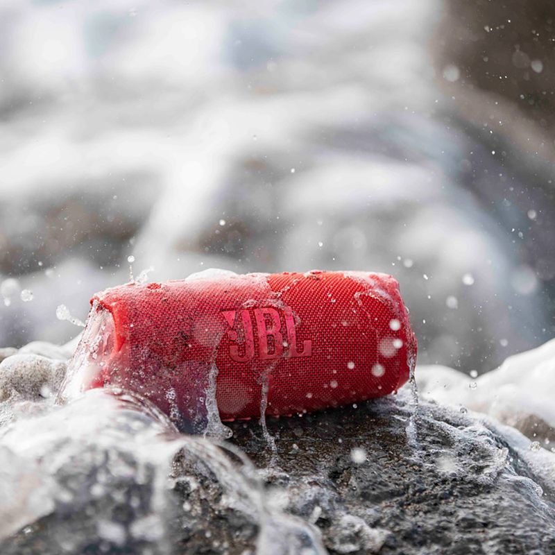 Колонка мобільна JBL Charge 5 червона JBLCHARGE5RED 10