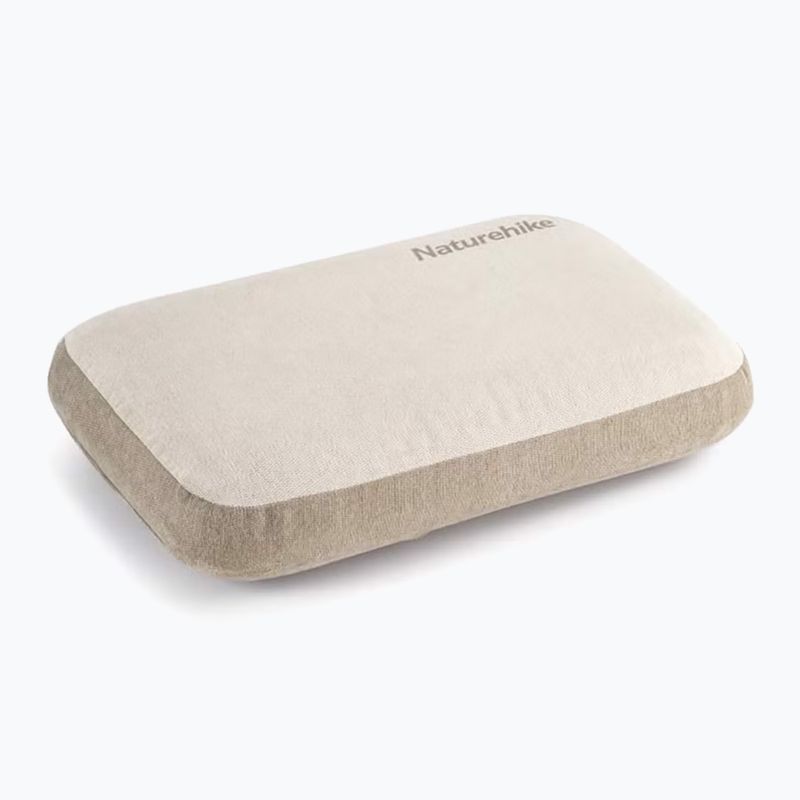 Подушка для подорожей Naturehike Memory Foam Square Travel Pillow хакі