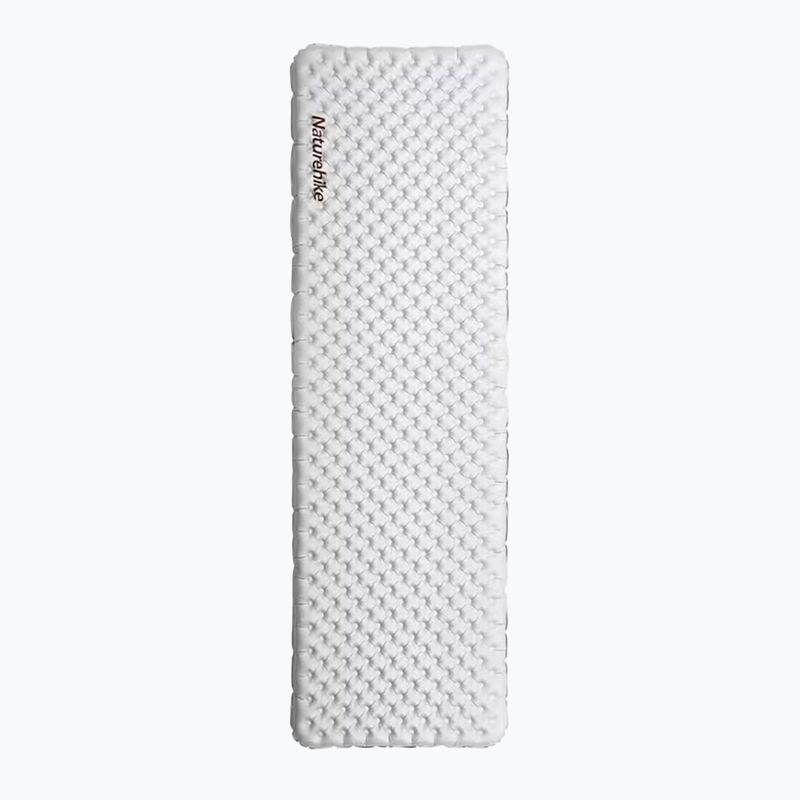 Надувний матрац Naturehike Ultralight Square Standard R 5.8 сріблястий