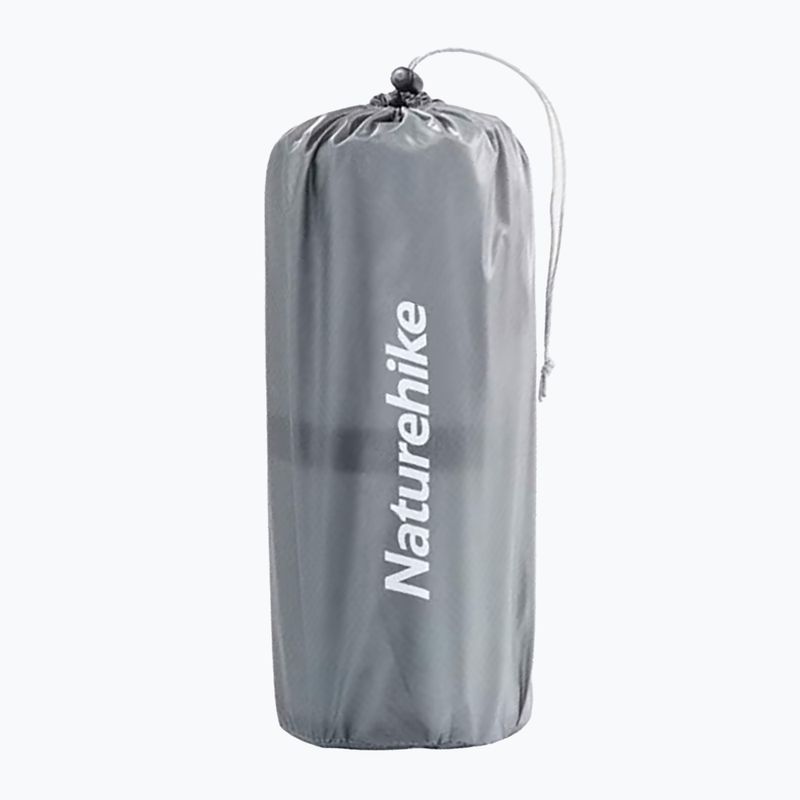 Надувний матрац Naturehike Ultralight Square Standard R 5.8 сріблястий 2