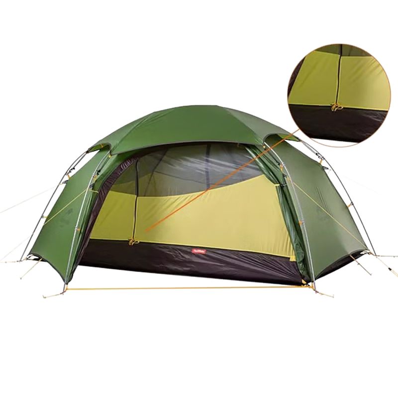 Намет трекінговий двомісний Naturehike Cloud Peak 2 20D green 6