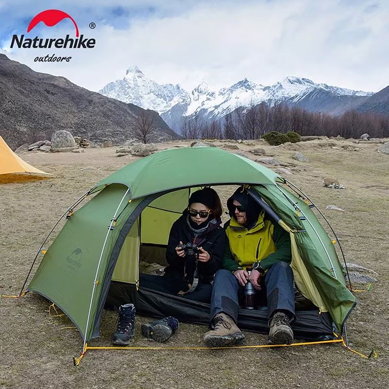 Намет трекінговий двомісний Naturehike Cloud Peak 2 20D green 4
