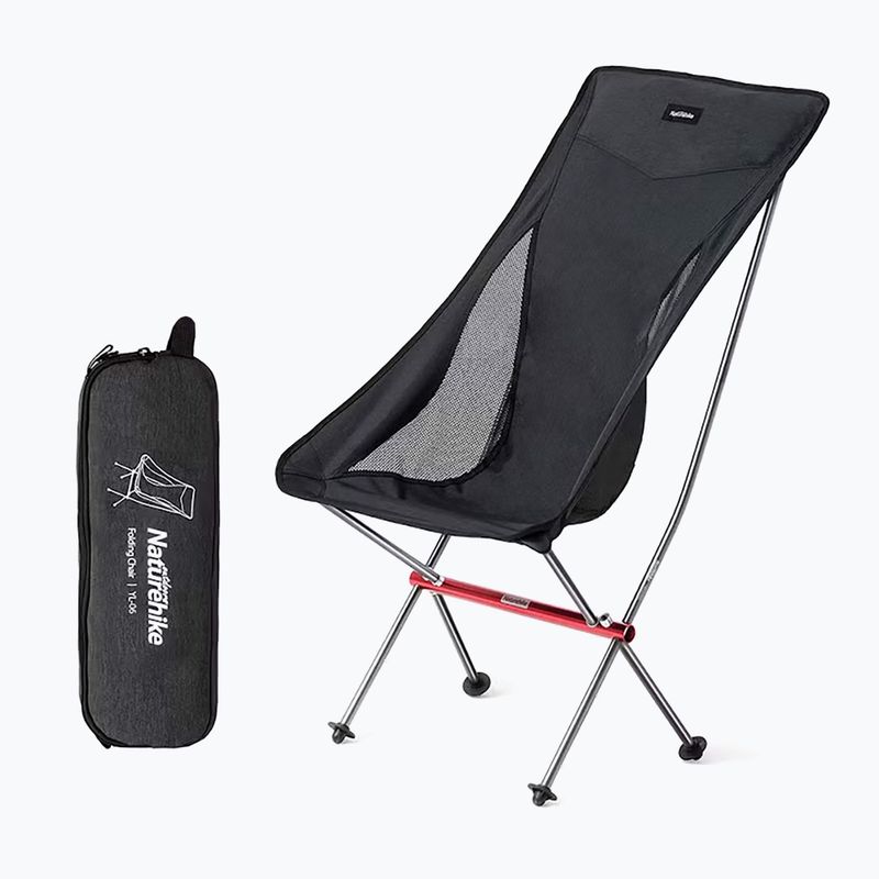 Крісло Naturehike Moon Chair Yl06 чорне 3