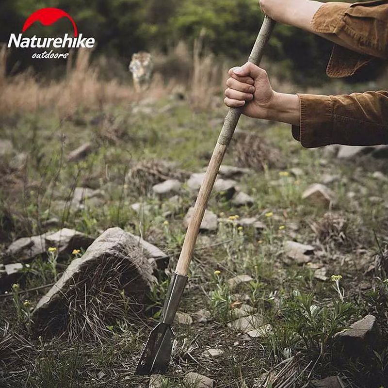 Багатофункціональна саперна лопатка Naturehike NH20GJ001 silver 5
