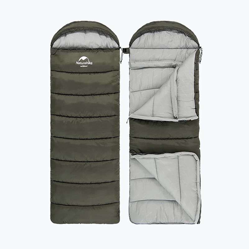 Спальний мішок Naturehike U250 army green 3