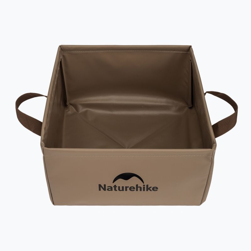 Раковина туристична Naturehike Składany Square Bucket 13 light brown 2