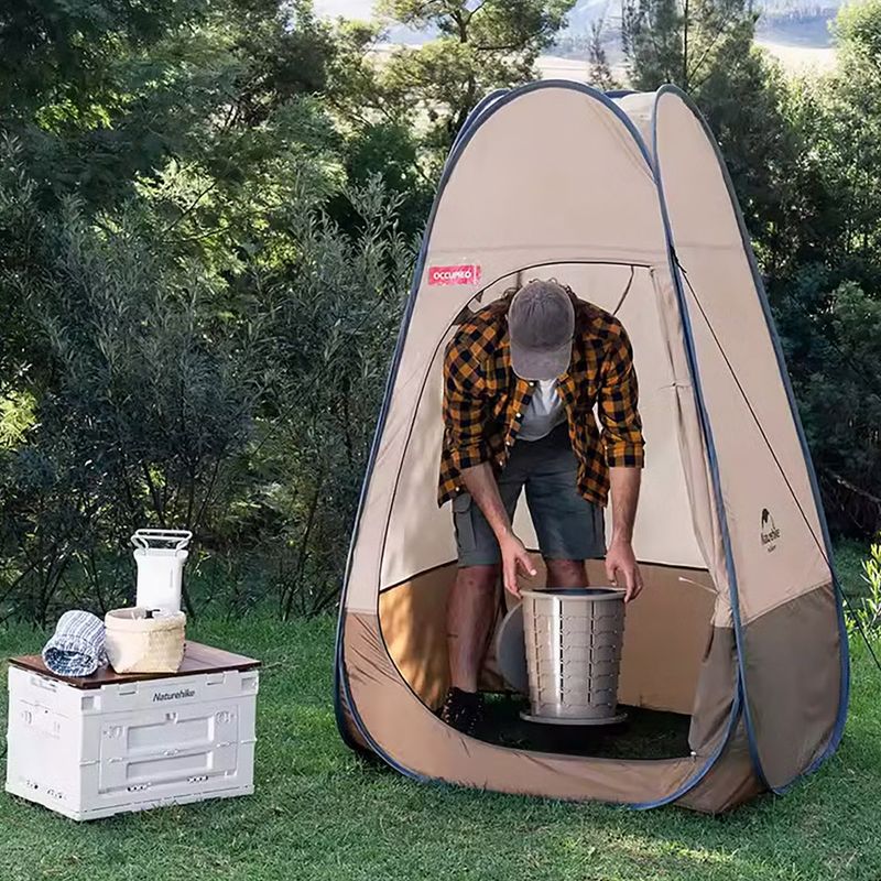 Складна роздягальня Naturehike NH17Z002-P dark brown 2