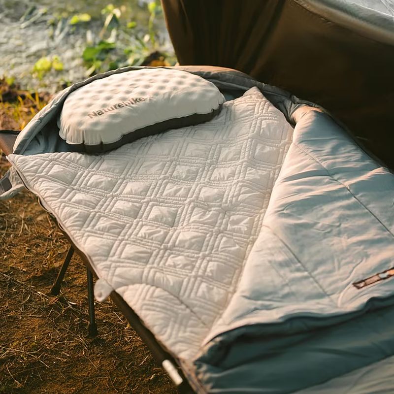 Електрична ковдра Naturehike SK90 M cloud gray 3