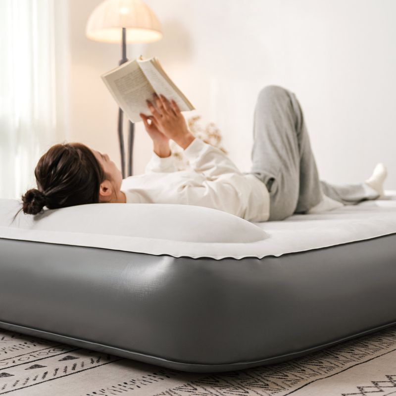 Матрац надувний Naturehike Chenjing with Pillow Double grey 10