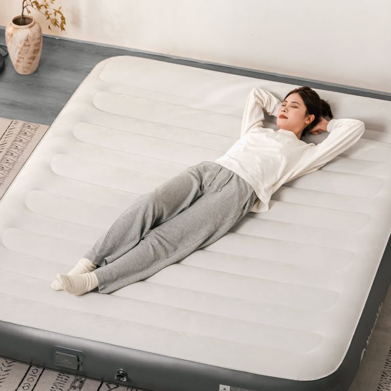 Матрац надувний Naturehike Chenjing with Pillow Triple grey 5