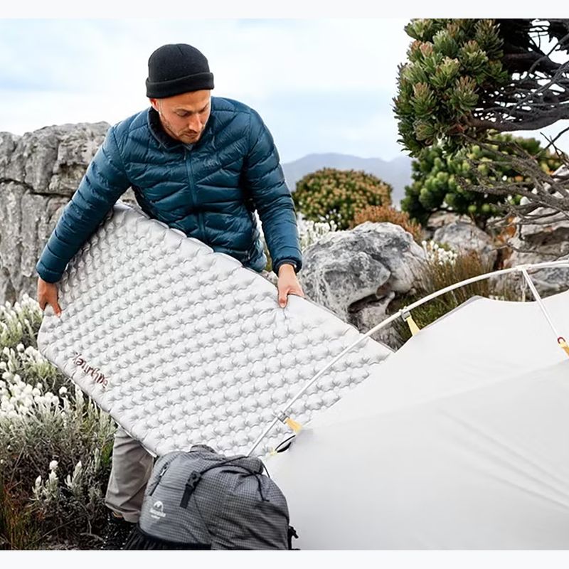 Килимок Naturehike Tuye R 6.5 carbon silver 3