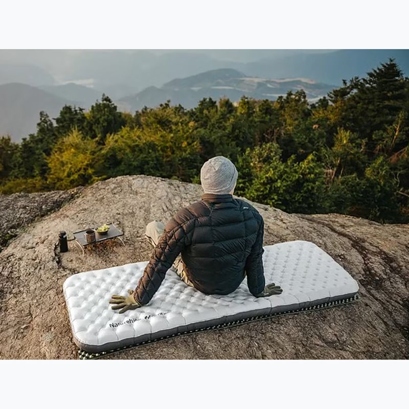Килимок Naturehike Tuye R 6.5 carbon silver 3