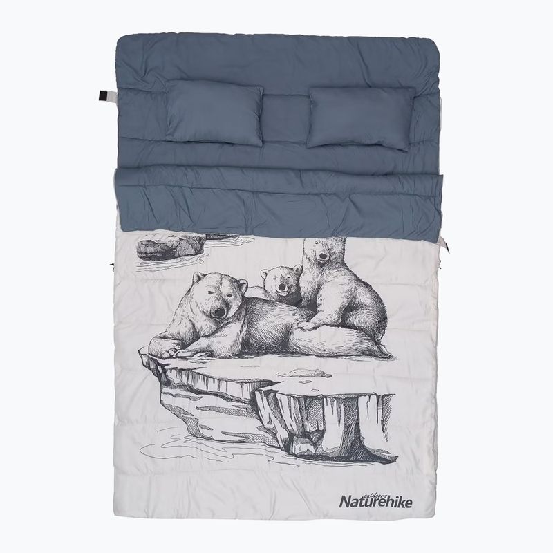 Двомісний спальний мішок Naturehike polar bear 2