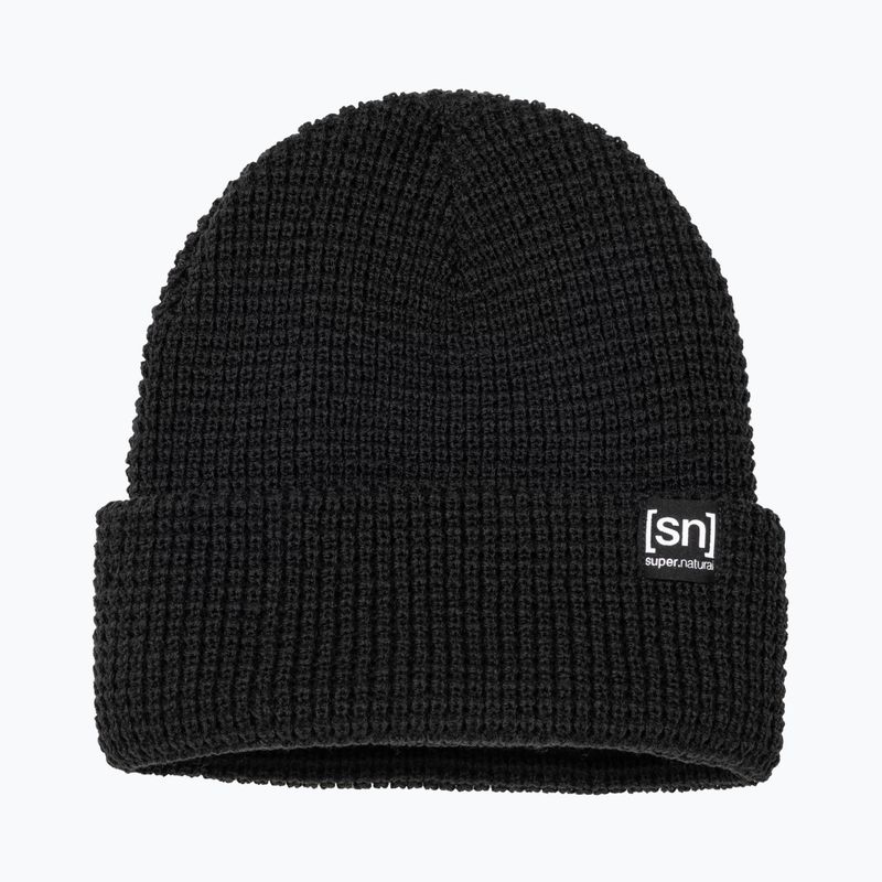 Шапка зимова super.natural City Beanie jet black 2