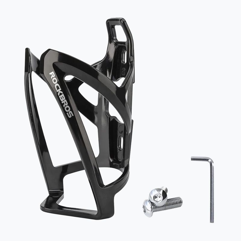 Кошик для пляшки Rockbros 31210007 Water Bottle Holder black 2
