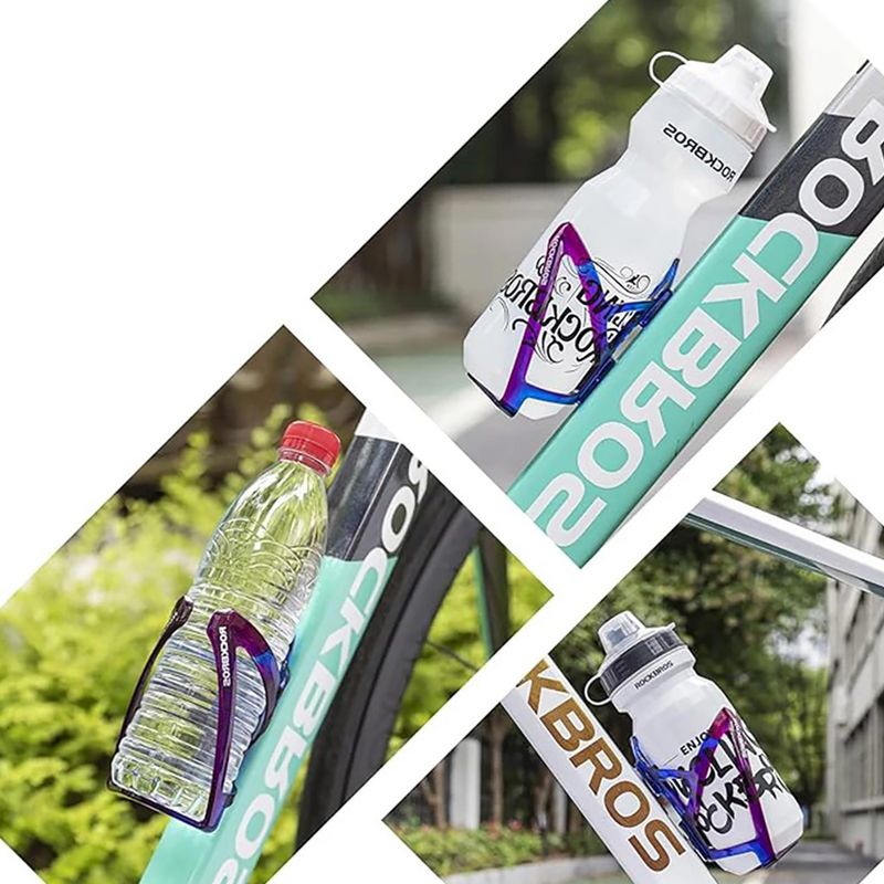 Кошик для пляшки Rockbros 31210007 Water Bottle Holder blue/purple 5