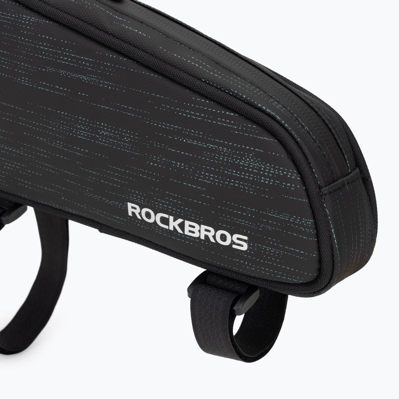 Сумка велосипедна на раму Rockbros 301800450001 Bike Tube Bag black 4