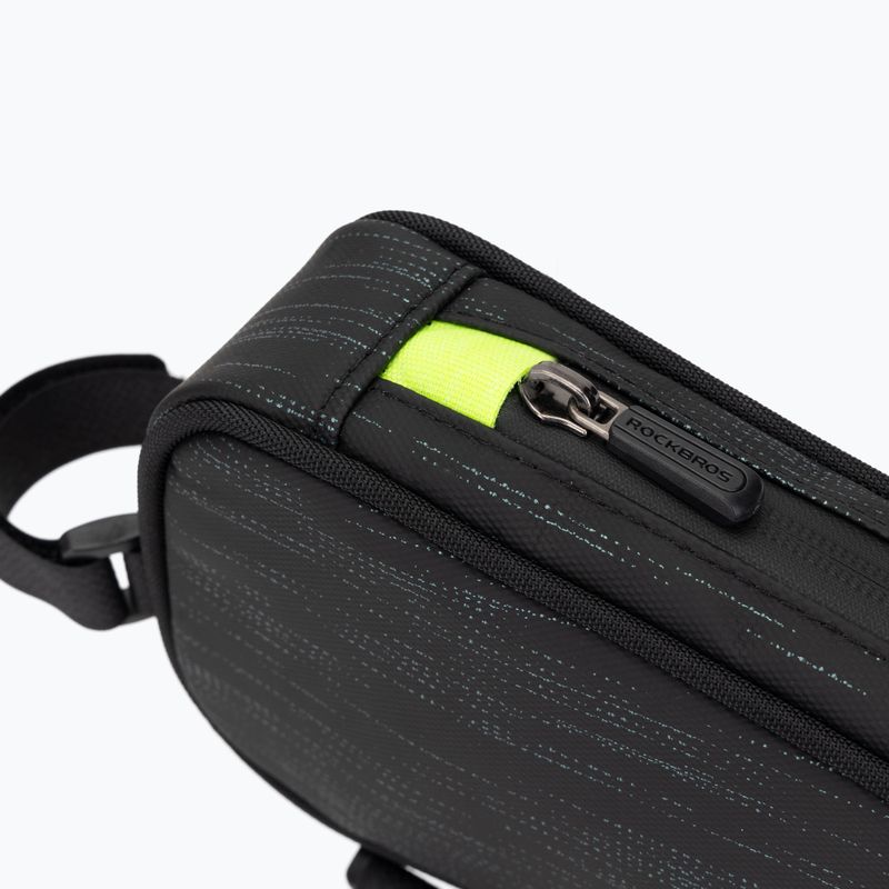 Сумка велосипедна на раму Rockbros 301800450001 Bike Tube Bag black 5