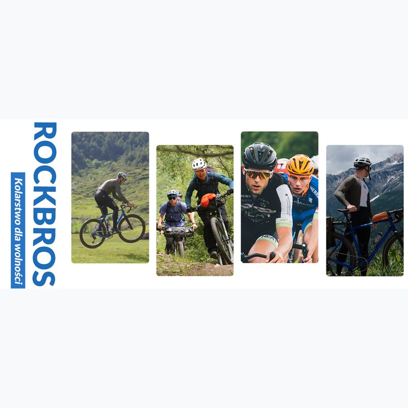 Сумка велосипедна на раму Rockbros 301800450001 Bike Tube Bag black 11