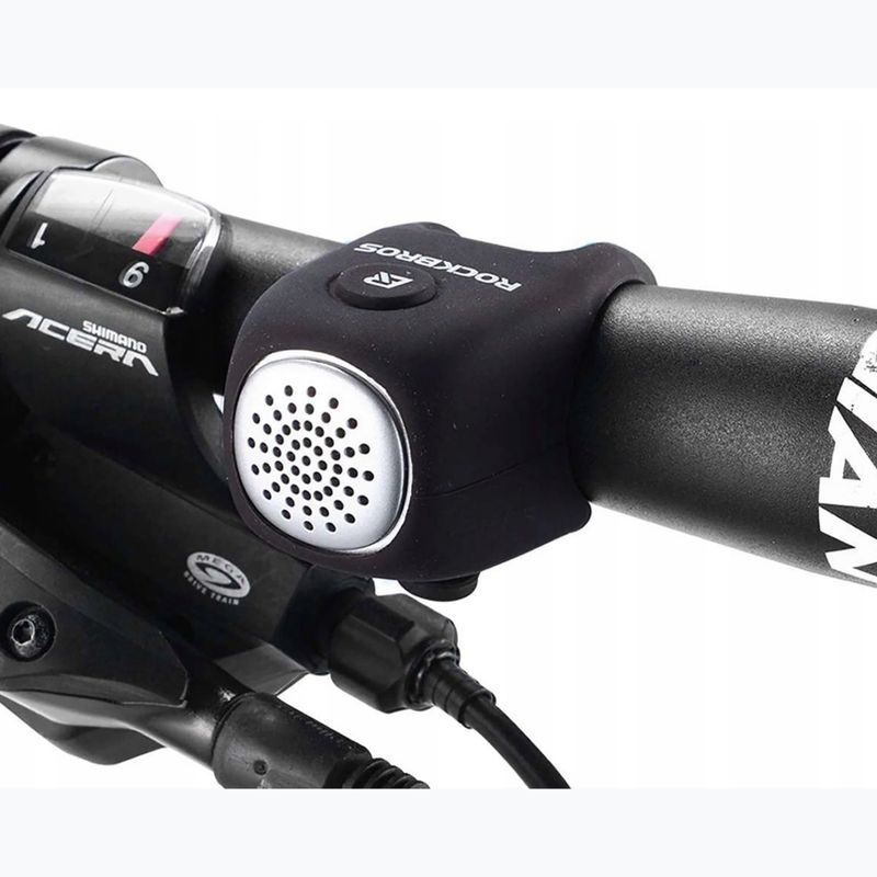 Дзвінок велосипедний Rockbros CB1709BK Electric Bell black 3