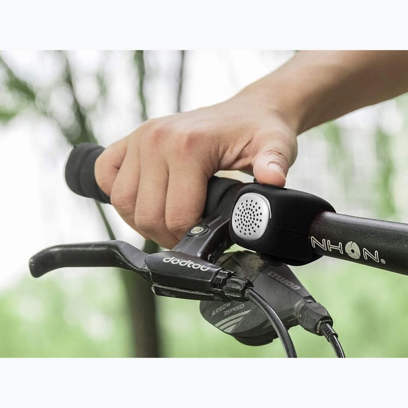 Дзвінок велосипедний Rockbros CB1709BK Electric Bell black 6