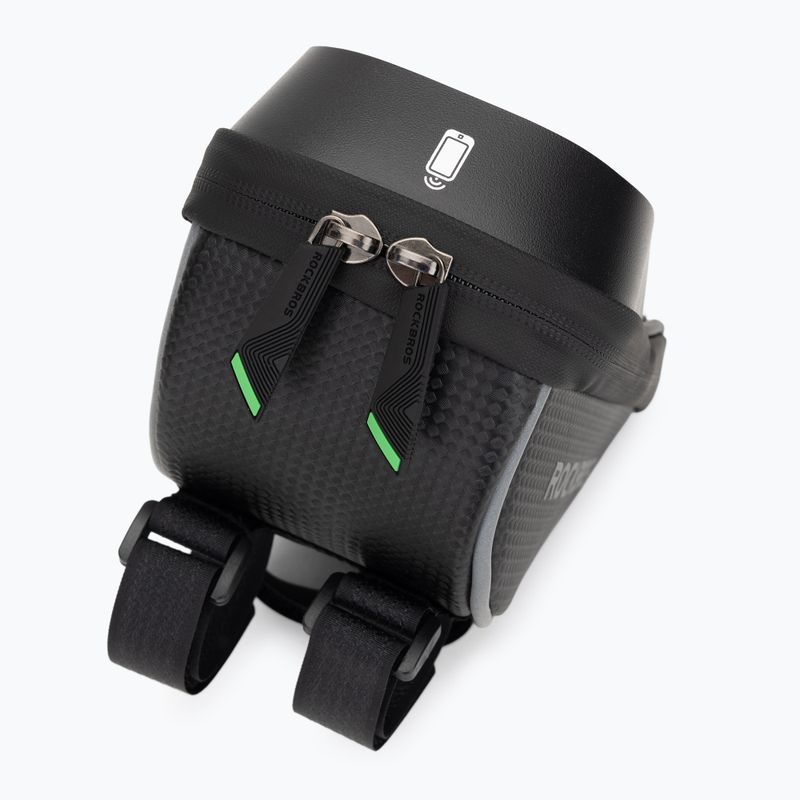 Сумка велосипедна на раму Rockbros 010-4BK Bike Front Bag black 4