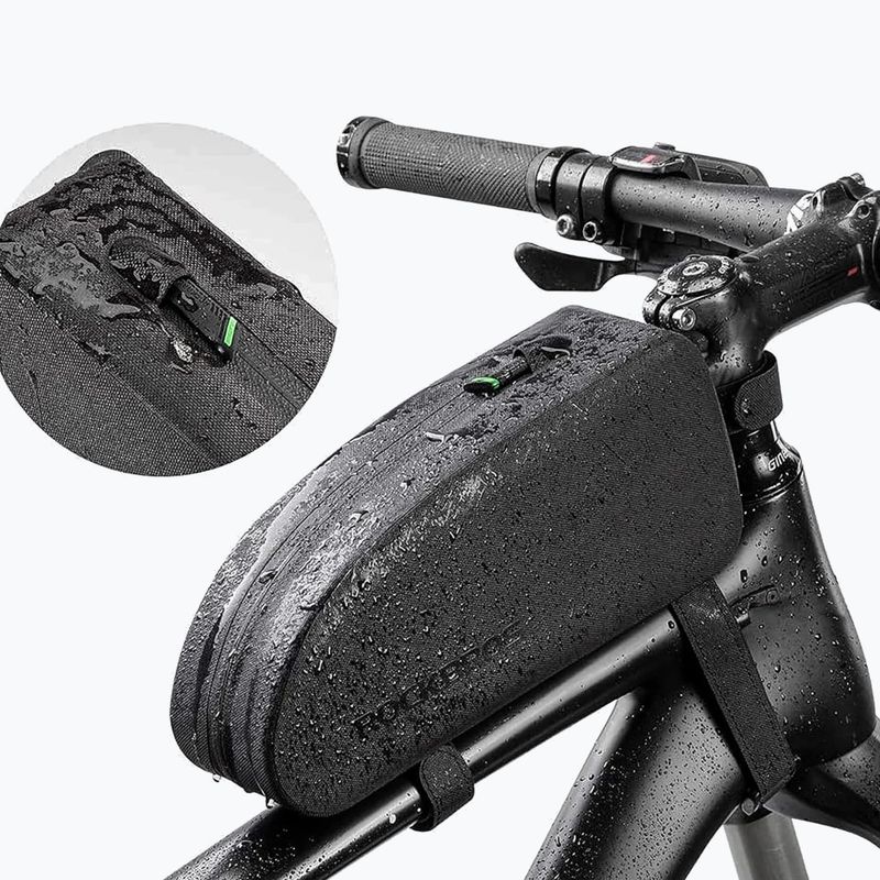 Сумка велосипедна на раму Rockbros AS-019 Bike Tube Bag S black 8