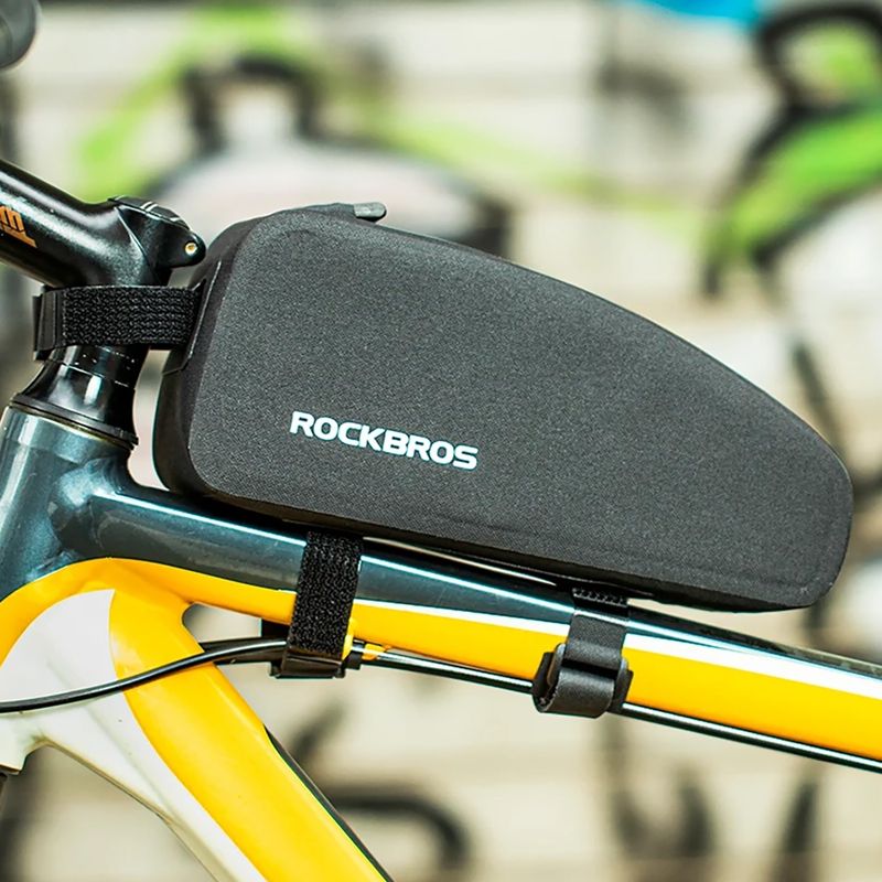 Сумка велосипедна на раму Rockbros AS-019 Bike Tube Bag S black 12