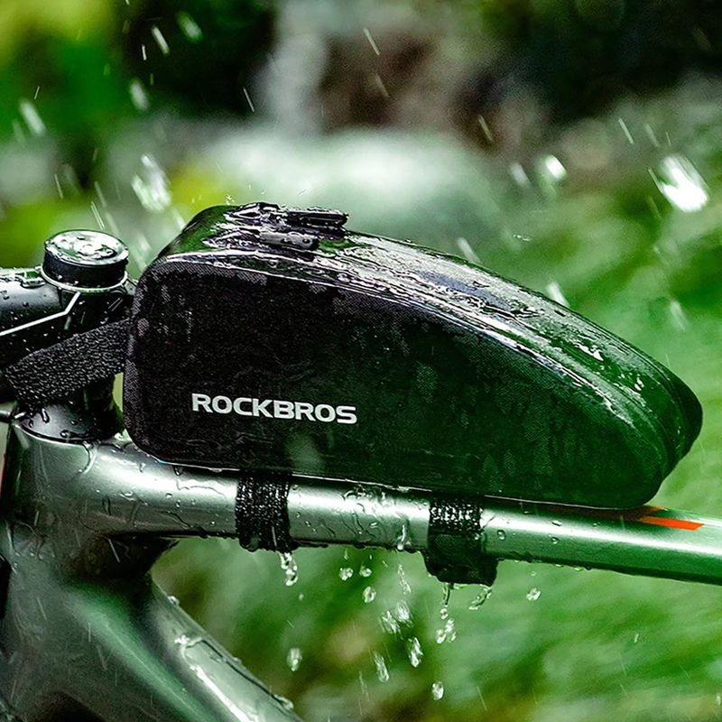 Сумка велосипедна на раму Rockbros AS-019 Bike Tube Bag S black 14