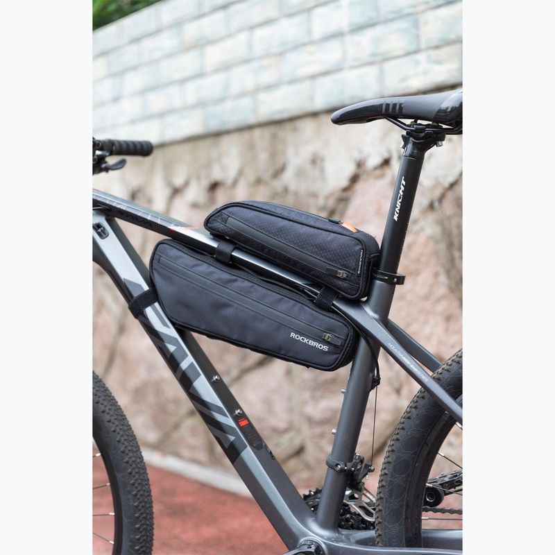 Сумка велосипедна на раму Rockbros 043 Bike Tube Bag 3 l black 4