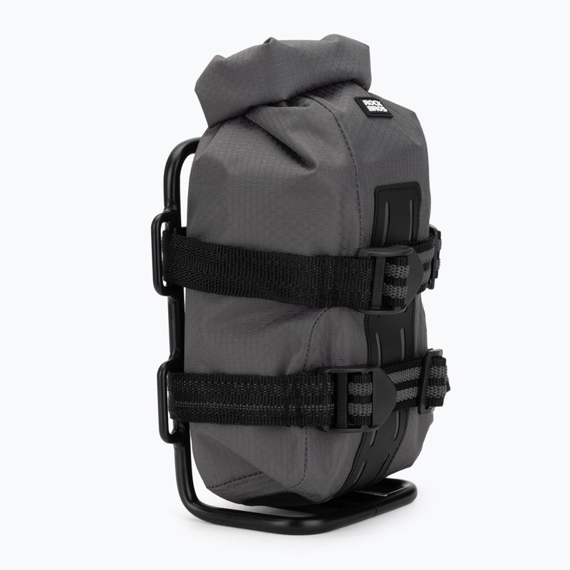 Сумка і багажник на велосипедний вилку Rockbros Front Fork Rack+Fork Bag grey/black 2